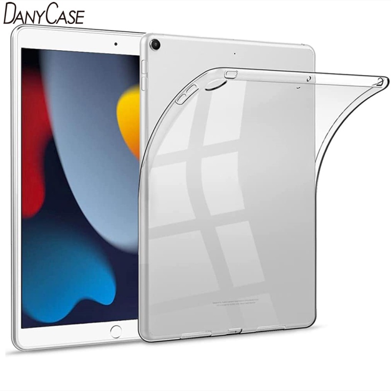 Ốp máy tính bảng bằng TPU silicon trong suốt thích hợp cho iPad 10.2 2019 2020 9.7 Air 2 3 Pro 10.5 11 Mini 2 3 4 5 A201