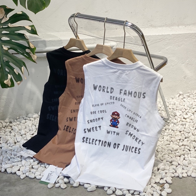 Áo Tanktop Ba Lỗ Nam Unisex RHODISHOP