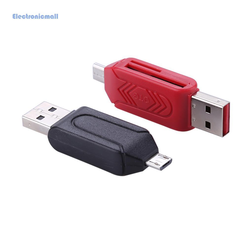 Đầu Đọc Thẻ Nhớ Đa Năng 2 Trong 1 Usb 2.0 Otg Tf / Sd