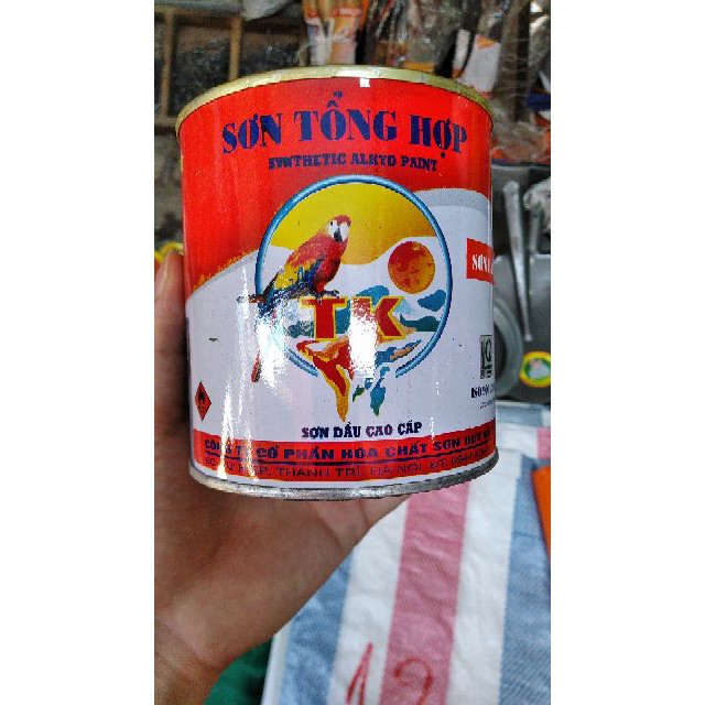 Sơn Tổng Hợp TK Cho Sắt, Kim Loại, Gỗ, Bê Tông các loại 800g