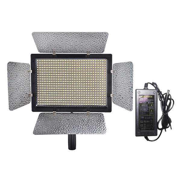 Combo Đèn LED Yongnuo YN-600L II + Bộ 02 viên pin F970 &amp;amp; 01 sạc V615 - Hàng nhập khẩu