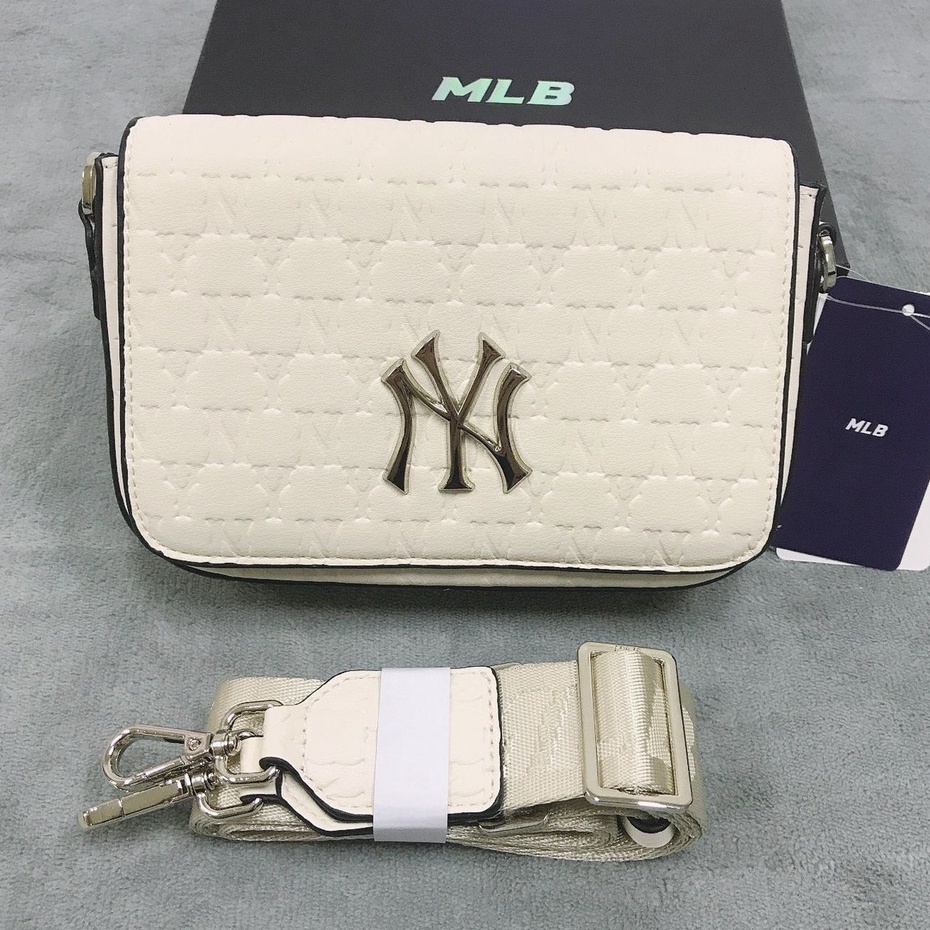 TÚI ĐEO CHÉO MLB MONOGRAM SEMI CLASSIC AUTHENTIC CHÍNH HÃNG