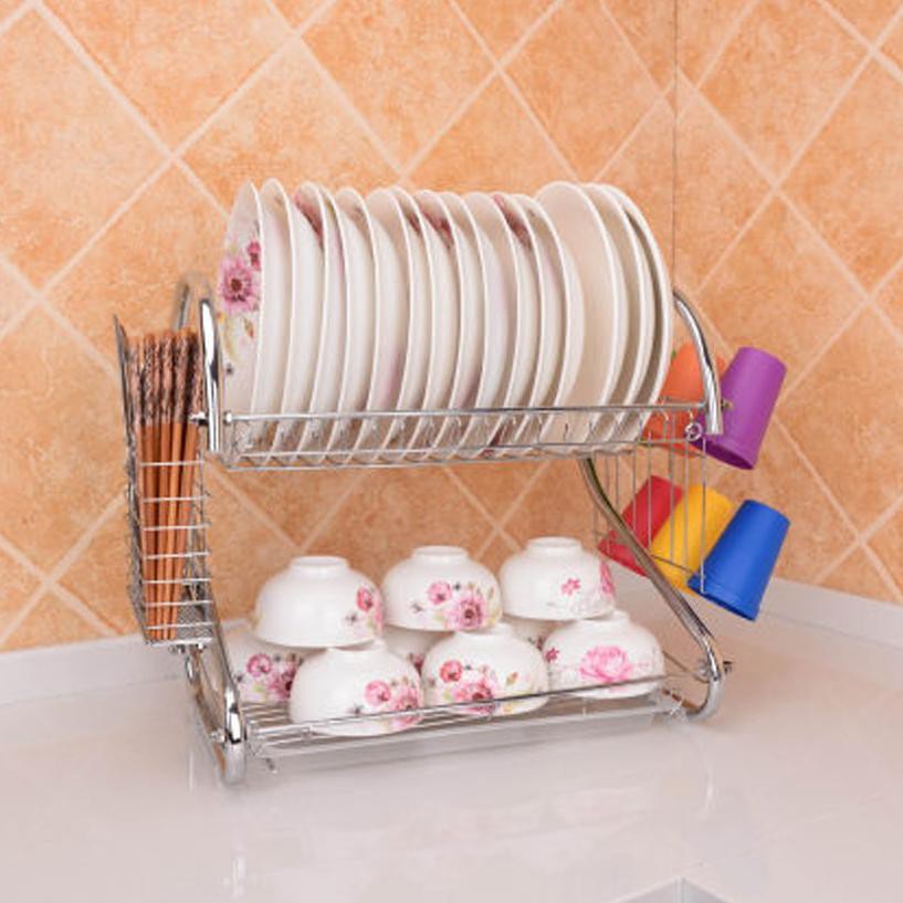 Giá Đỡ Đĩa 2 Tầng Cs 22ma8bu Sup3R Bằng Thép Không Gỉ | BigBuy360 - bigbuy360.vn