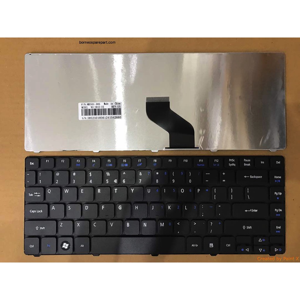 (KEYBOARD) BÀN PHÍM LAPTOP ACER 3810/4736 dùng cho Aspire 3750 3810 3820 3935 4235 4240 4250 4251 4252 4253 4333 4336