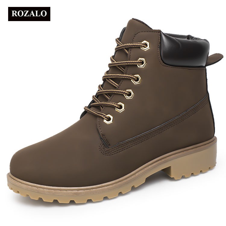 [XẢ KHO] Giày boot nam cổ cao chống thấm Rozalo RM6604