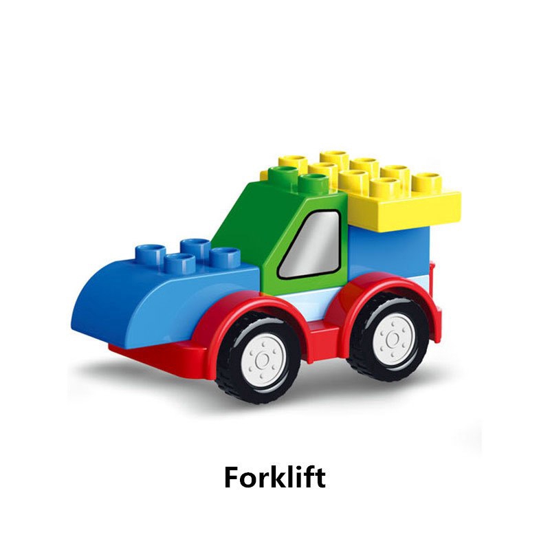 Bộ đồ chơi mô hình xe GOROCK độc đáo cho bé làm quà sinh nhật Tương thích với Duplo