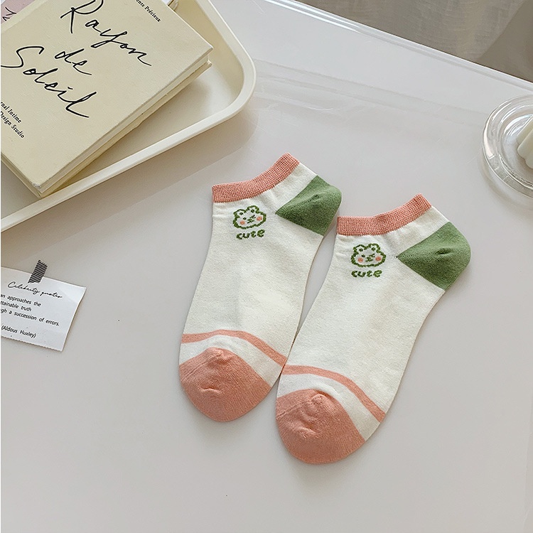 Vớ Thuyền Mỏng Cổ Thấp Phong Cách Nhật Bản Dễ Thương Thời Trang Mùa Hè Cho Nữ