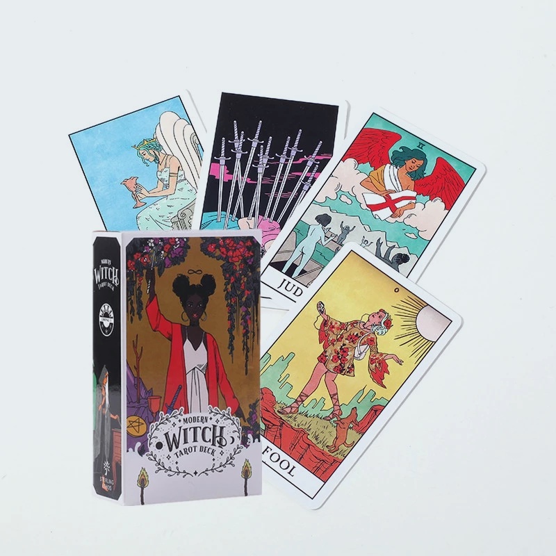 The Modern Witch Tarot Deck Guidebook Card Table Card Game Magical Fate Divination Card