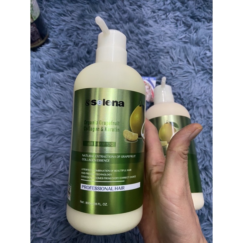 Gội xả bưởi selena