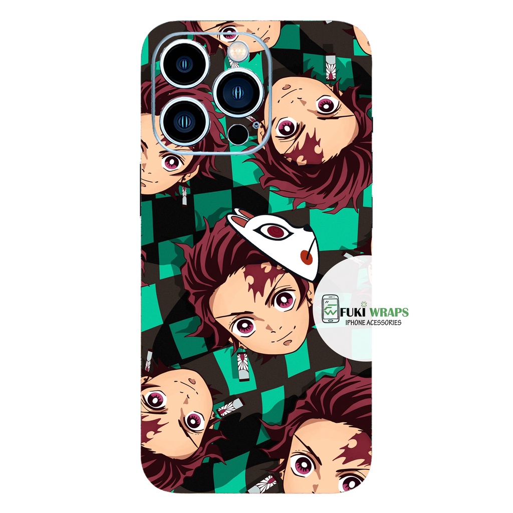 Tấm dán Skin Mặt Sau Anime FULL VIỀN Dành Cho 13 Pro Max ,12 Pro Max ,11 Pro Max ,X , XS, XR ,XS MAX - FukiShop