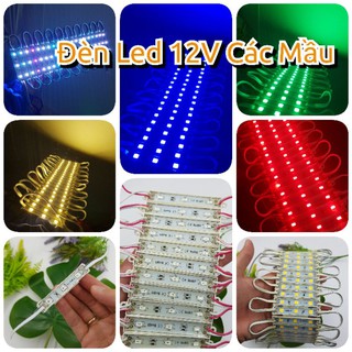 [Giá 1 Thanh] Led 12V 3 Bóng Siêu Sáng 🍀Đèn 12V trang trí Bể Cá deco tiểu cảnh