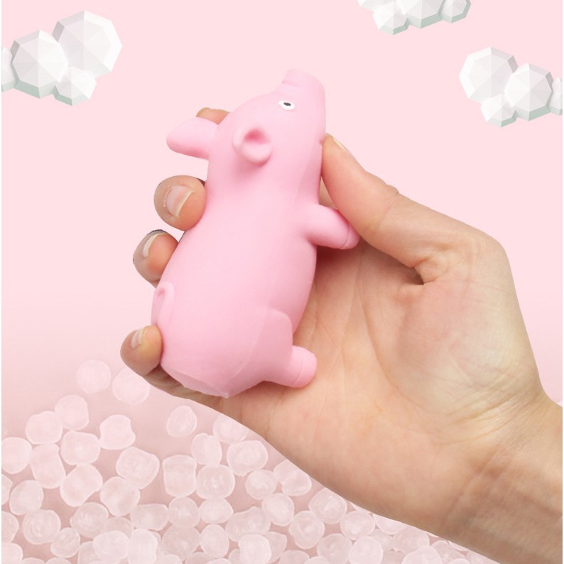 Heo Xả Stress SQUISHY Đáng Yêu Giúp Giảm Căng Thẳng, Lợn Bóp Co Dãn Chất Liệu TRP Xả Stress Hiệu Qủa