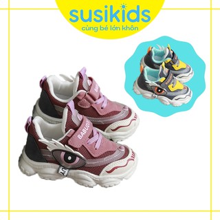 Giày cho bé gái bé trai 1 2 3 4 5 6 tuổi dày thể thao trẻ em nam nữ SUSIKIDS