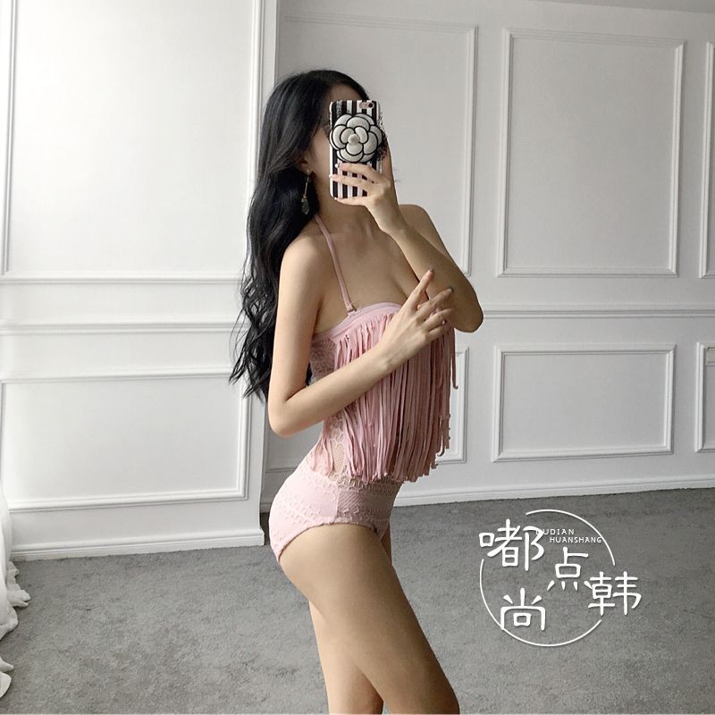 Bikini liền thân tua rua trước ngực | BigBuy360 - bigbuy360.vn