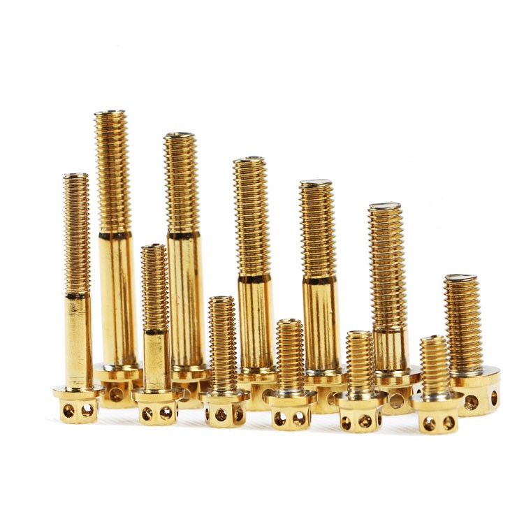 Ốc titan thép không rĩ vương miệng M6 6ly
