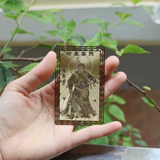 Thẻ Quan Công - Mang lại công danh sự nghiệp, thuận lợi may mắn