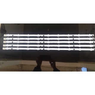 BỘ LED tivi SAMSUNG UE32F5000 ( thanh nhôm ) Led Mới gồm 5 thanh LED