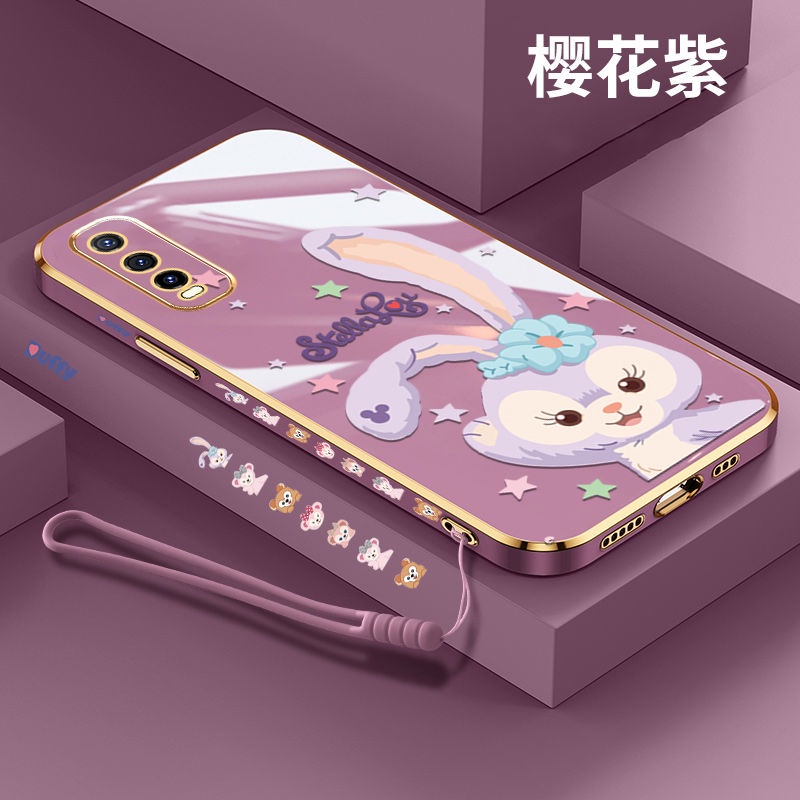 Ultra Ốp Điện Thoại Siêu Mỏng Mềm Mạ Điện Họa Tiết Hoạt Hình Cho OPPO Y51 Y31 2020 Y51A Y53S Y15S Y21 Y33 Y21S V21