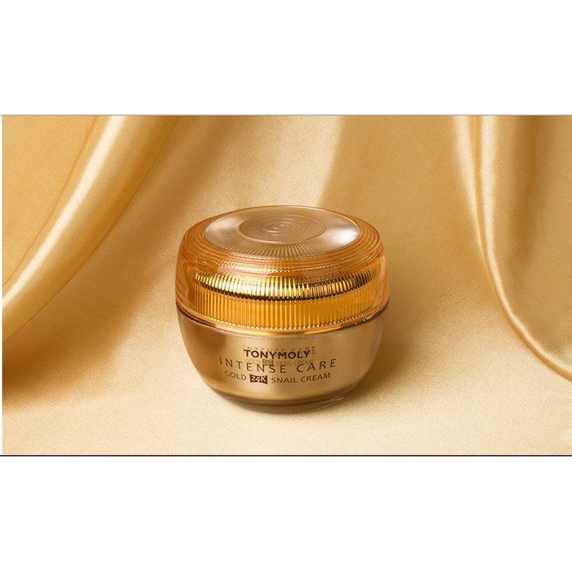 KEM DƯỠNG ỐC SÊN VÀNG 24K TONYMOLY INTENSE CARE GOLD 24K SNAIL CREAM 45ML