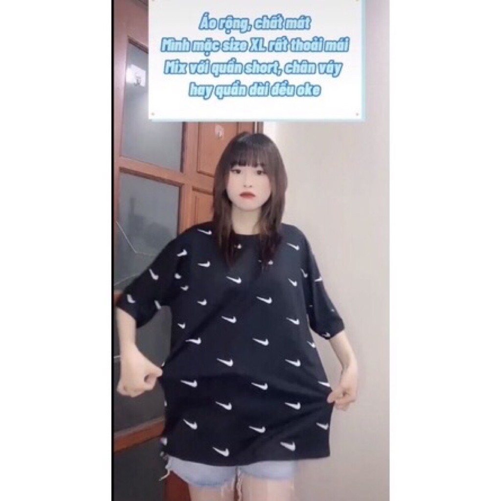  Áo thun nike swoosh logo chất coton - hàng xịn - SHOP Q&V | BigBuy360 - bigbuy360.vn