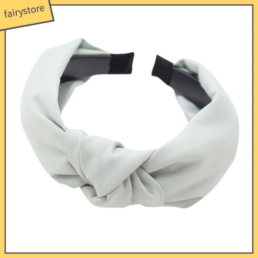 Băng đô cài tóc kiểu xoắn nơ dành cho phái nữ