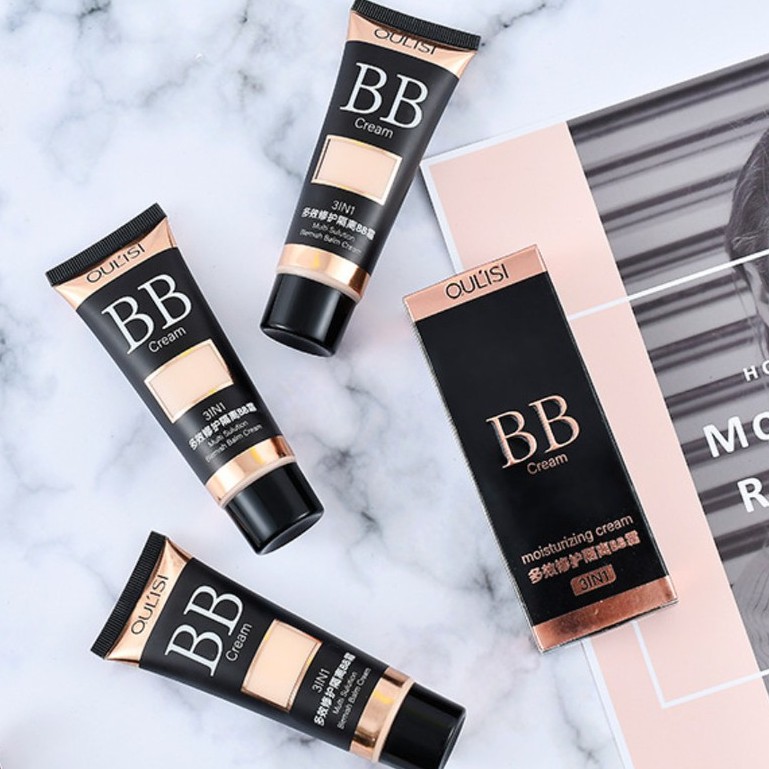 Kem nền BB 3in1 OULISI MoisturizingCream 54g Chính Hãng Nội Địa