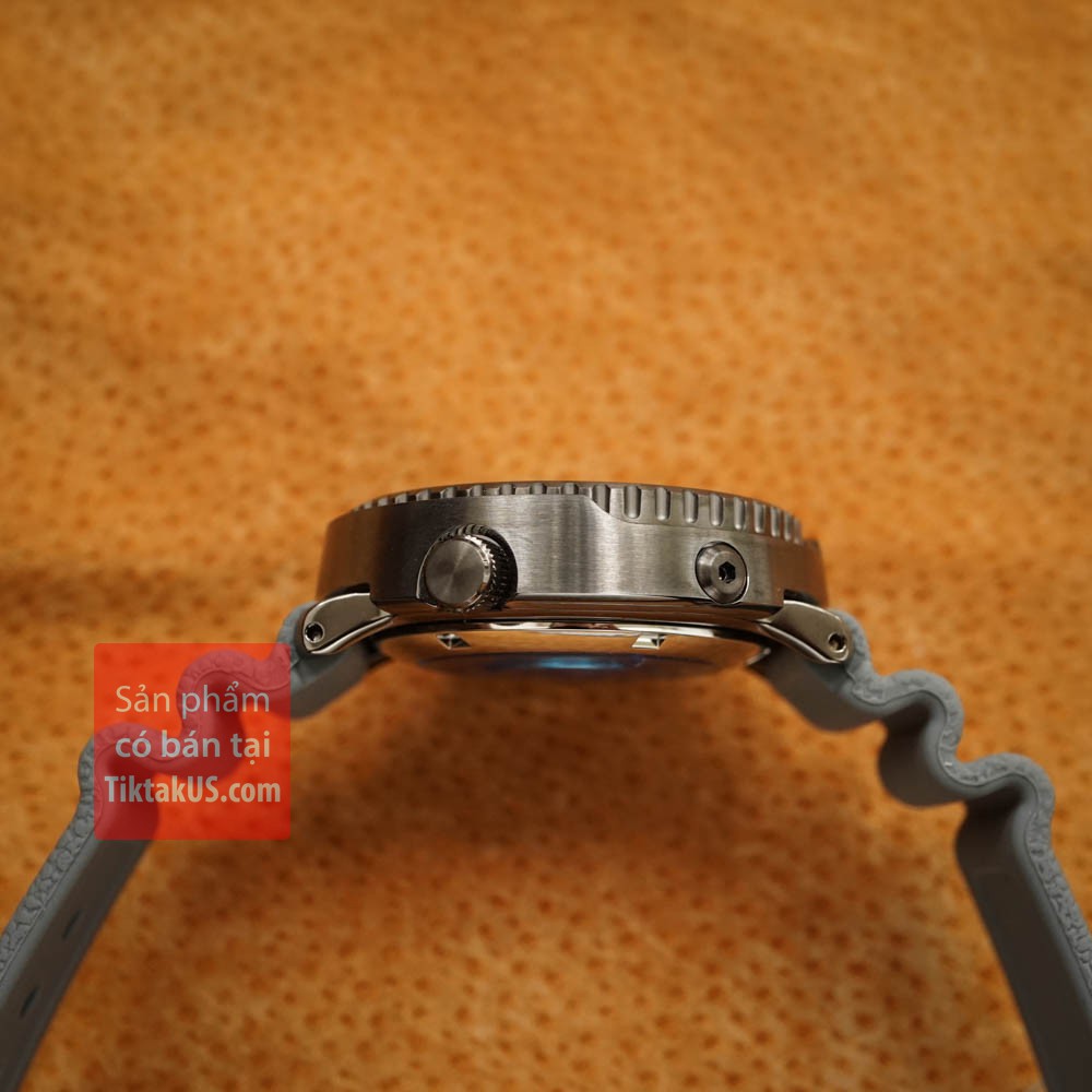 Đồng hồ thể thao nam SEIKO SRPE31K1 Prospex Street Series "Urban Safari" Grey Ref. SBDY061 size 43mm dây cao su