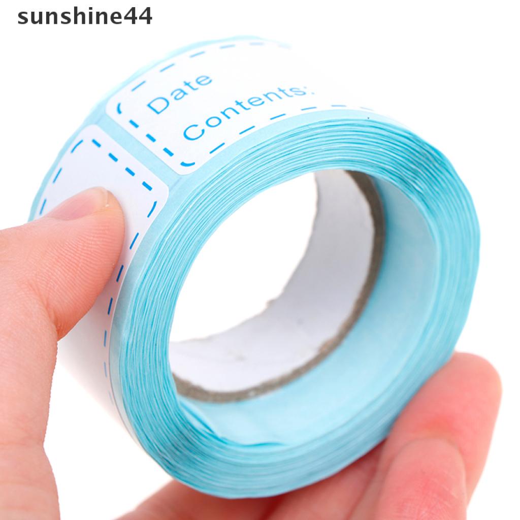 Nhãn Dán Đánh Dấu Ngày Tháng Cho Lọ Thực Phẩm