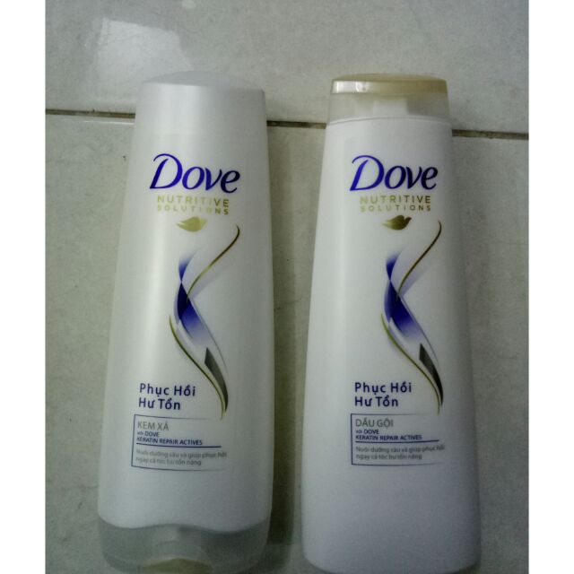 Combo gội xã dove 400gr