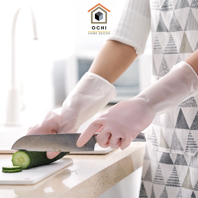 Găng tay cao su đa năng, găng tay rửa bát, bao tay silicon siêu bền