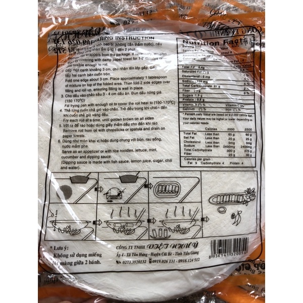 20 Lá bánh đa nem rế - bánh tráng rế loại dày đủ lá xốp giòn