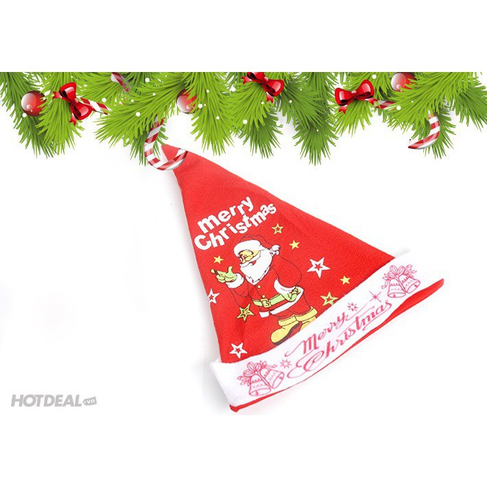 Nón Ông Già Noel cho bé