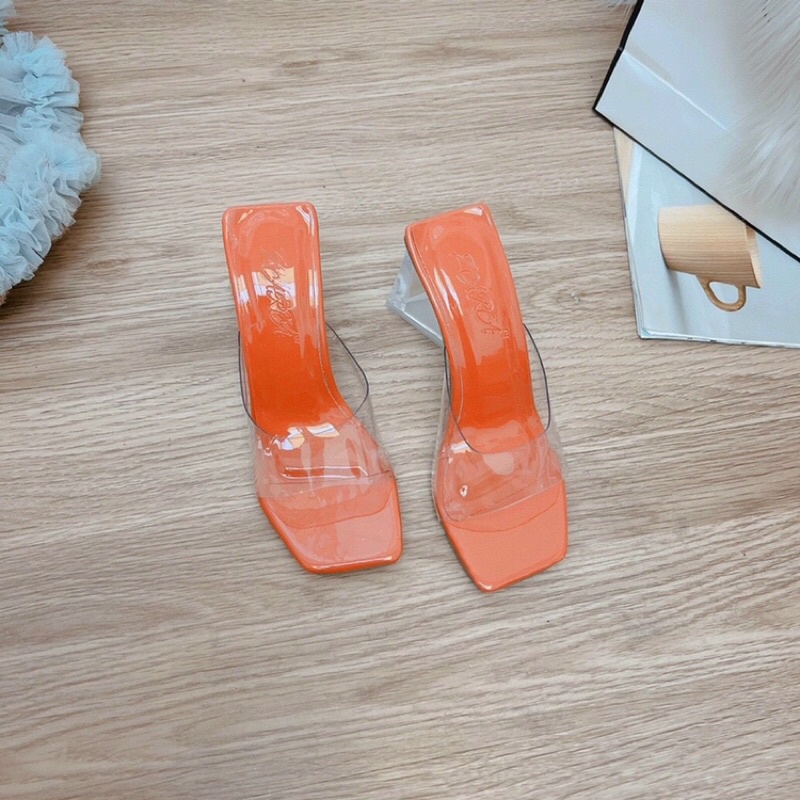 [Shop bán buôn] Guốc tam giác quai trong gót trong đẹp xuất sắc