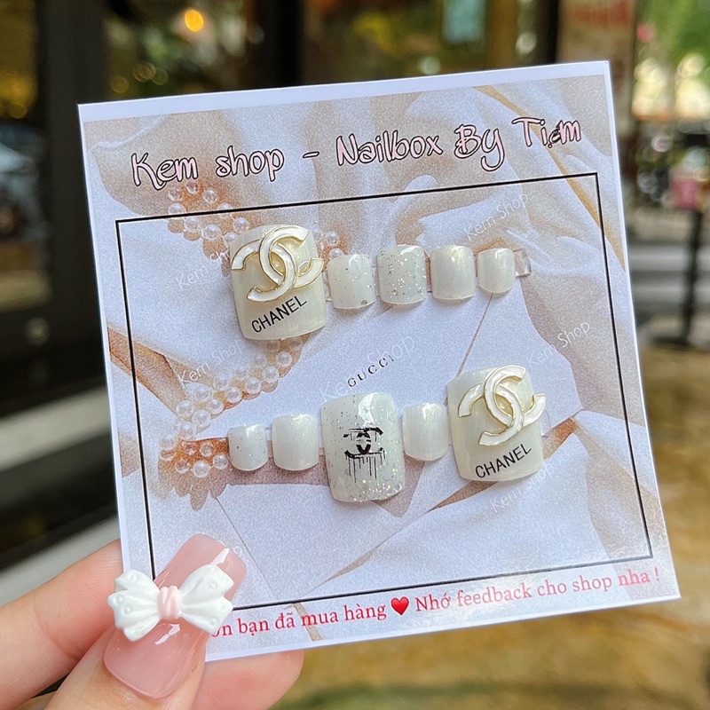 Móng chân giả thiết kế KEMSHOP