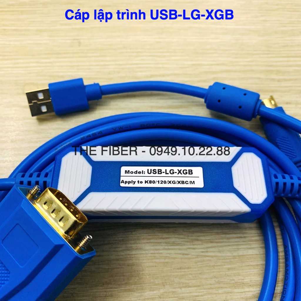 Cáp lập trình PLC LS LG USB-LG-XGB cho PLC LG LS K7M  K120S XBM  XGB  XBC và màn hình cảm ứng dòng PMU XP | WebRaoVat - webraovat.net.vn