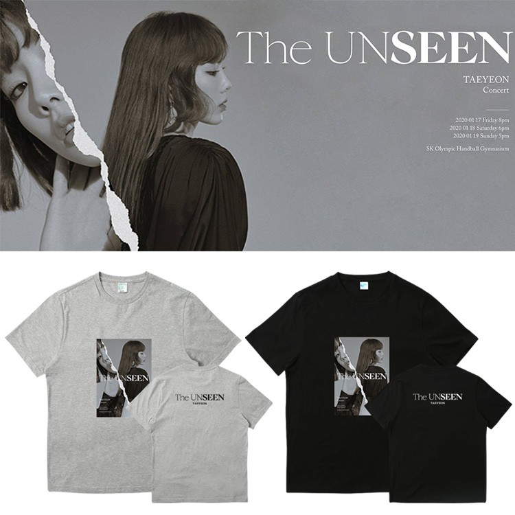 Áo thun concert Taeyeon - THE UNSEEN