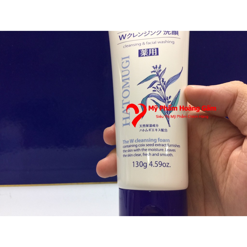 Sữa rửa mặt Hatomugi Naturie hạt ý dĩ 130g Nhật Bản | BigBuy360 - bigbuy360.vn