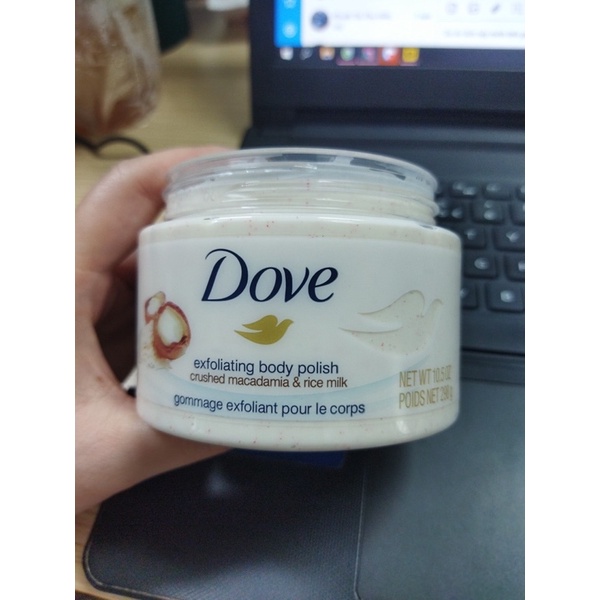 Tẩy tế bào chết Dove 298g Mỹ