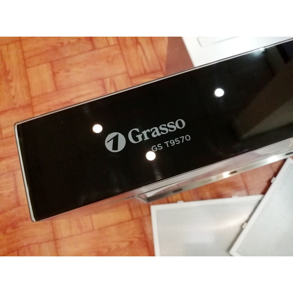 Máy hút mùi chữ T Grasso GS T9570/T9590 phím nhấn cảm ứng