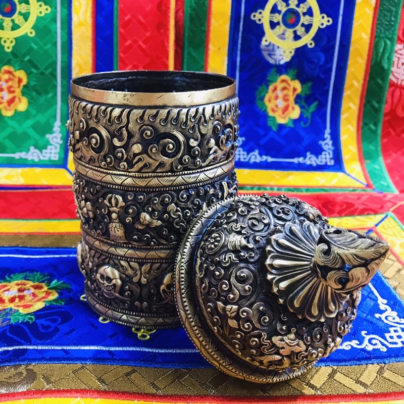 [PHÁP BẢO MINH CHÂU] Hộp Đựng Thực Phẩm Cúng Dường - ĐẸP TINH XẢO