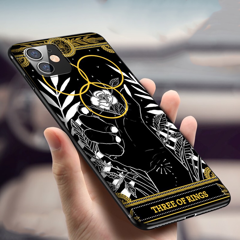 Ốp Điện Thoại Tpu Dẻo Họa Tiết Bài Tarot Magical Death Độc Đáo Cho Iphone 11 Pro Xs Max Xr X 8 7 6s 6 Plus D82
