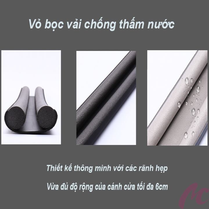 Miếng Nẹp Xốp Chặn Đáy Khe Cửa Tiện Ích_MC813