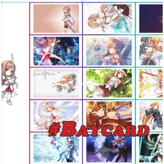 Bộ 30 tấm Baycard Sword art Online - SAO | Baystore