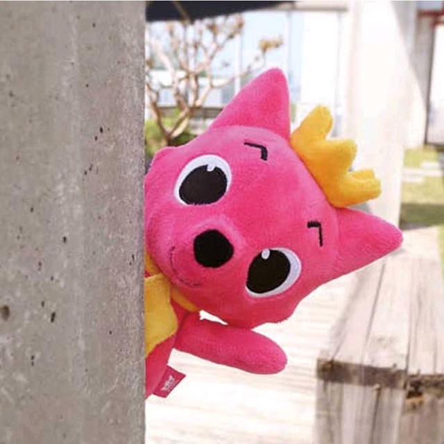 Cáo pinkfong Baby shark 29cm phiên bản plush doll