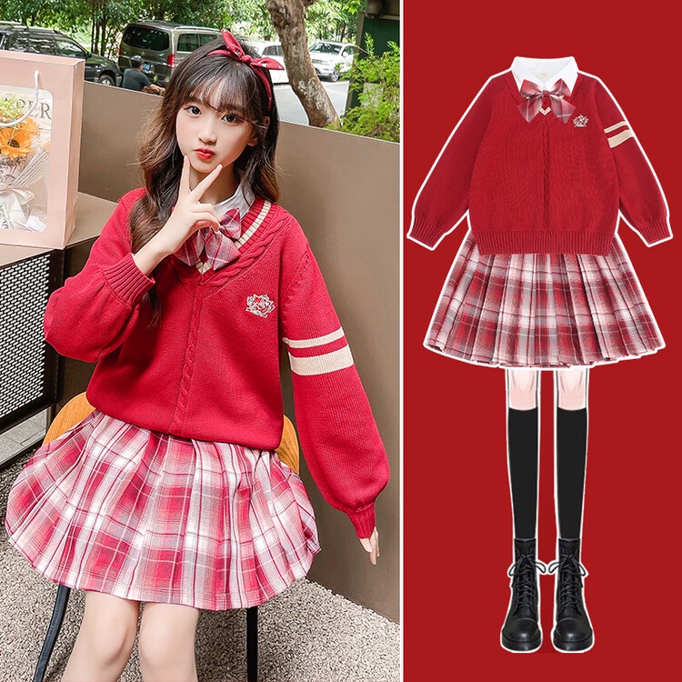 Giày Bốt Cổ Cao Thời Trang Dễ Thương Cho Bé Gái