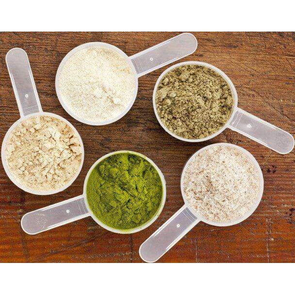 Bột rửa mặt thảo dược Matcha handmade