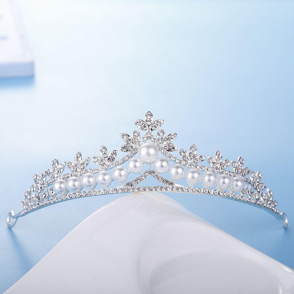 EUTUS Cài Tóc Hình Vương Miện Đính Đá Thời Trang