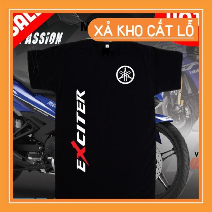 Áo thun club Exciter - áo phượt áo bikers cực HOT khuyến mại khủng giá rẻ dẹp