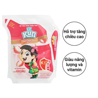 THÙNG 24 TÚI 110ML SỮA KUN CÓ 6 HƯƠNG VỊ