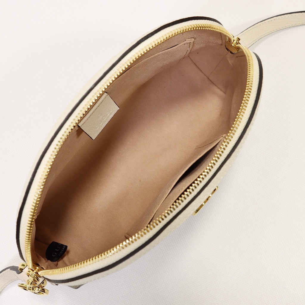 Túi đeo chéo nữ da thật thời trang cao cấp Gucci GG GC thiết kế họa tiết monogram